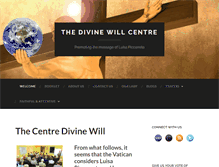 Tablet Screenshot of divinewillcentre.com